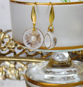 Teacup and Saucer with Genuine Pearl